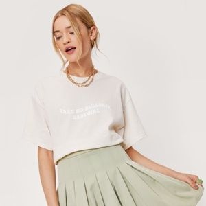 Take No Bullshit Graphic T-shirt XS